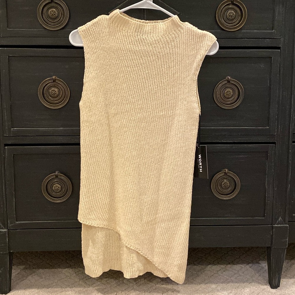 Worth sleeveless sweater